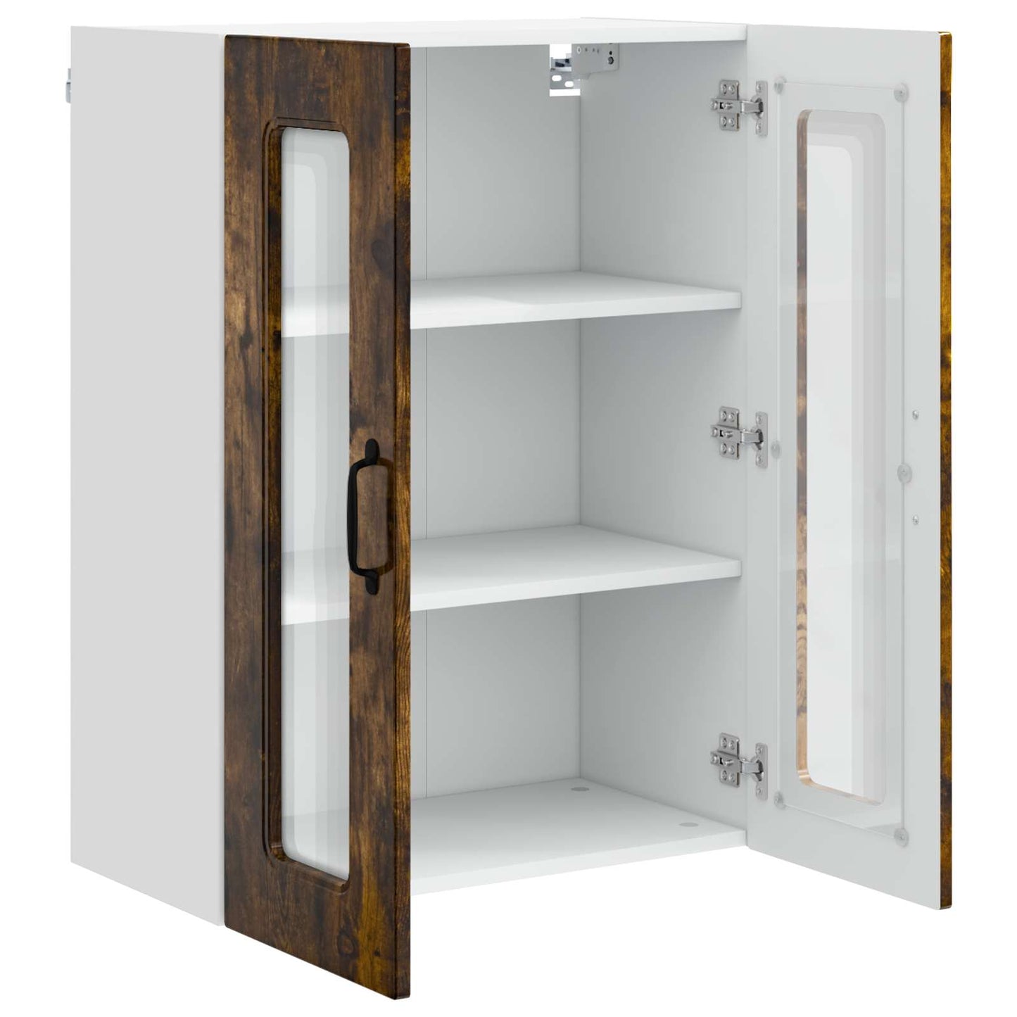 vidaXL Küchenschrank Kalmar Geräucherte Eiche 60 x 31 x 80 cm