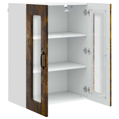vidaXL Küchenschrank Kalmar Geräucherte Eiche 60 x 31 x 80 cm