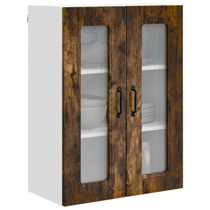vidaXL Küchenschrank Kalmar Geräucherte Eiche 60 x 31 x 80 cm