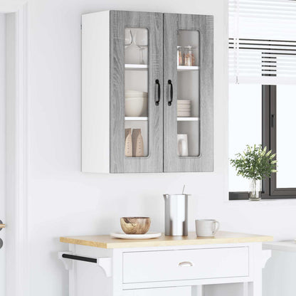 Küchenschrank mit Speicher Kalmar Graues Sonoma 60 x 31 x 80 cm