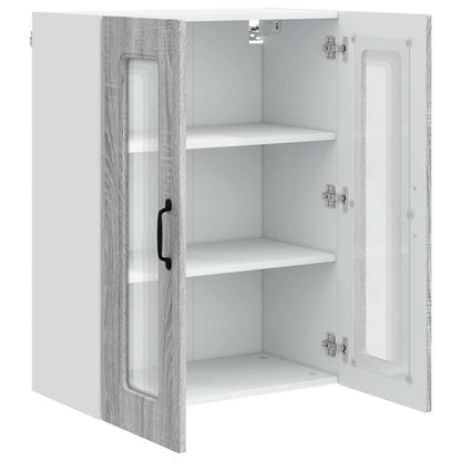 Küchenschrank mit Speicher Kalmar Graues Sonoma 60 x 31 x 80 cm