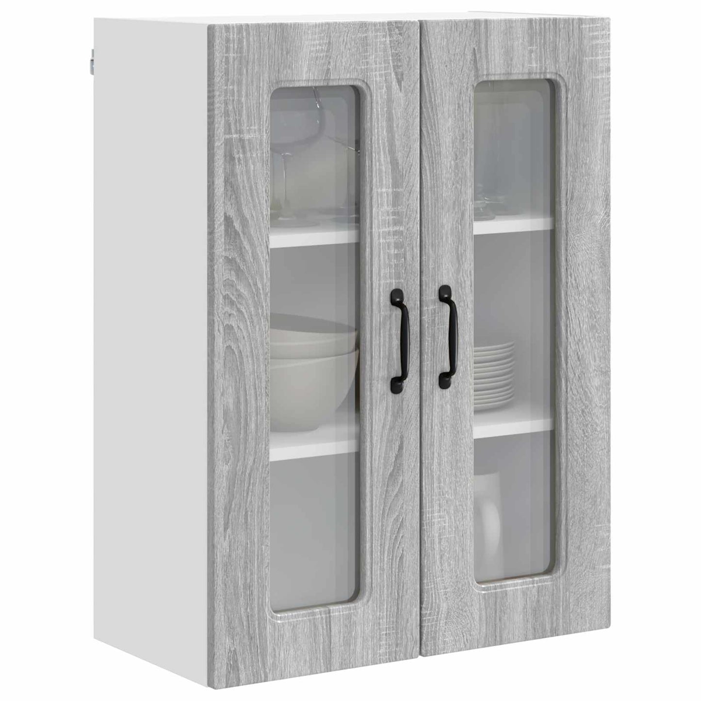 Küchenschrank mit Speicher Kalmar Graues Sonoma 60 x 31 x 80 cm