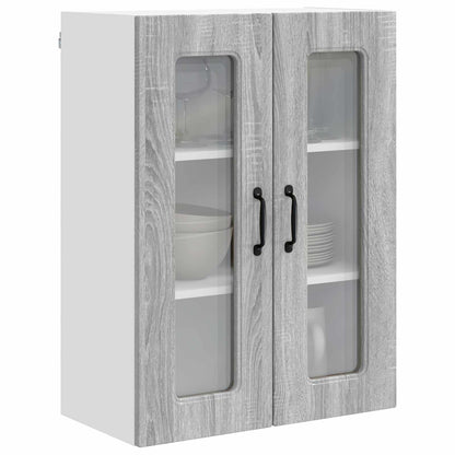 Küchenschrank mit Speicher Kalmar Graues Sonoma 60 x 31 x 80 cm