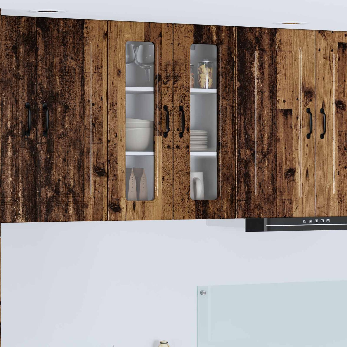 vidaXL Küchenschrank Kalmar Altholz 60 x 31 x 80 cm Holzwerkstoff