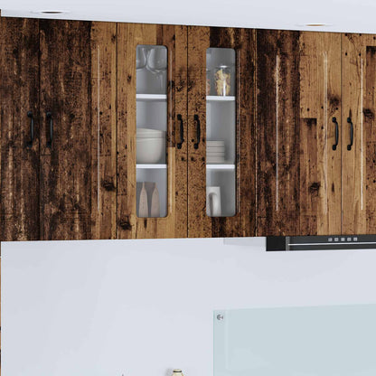 vidaXL Küchenschrank Kalmar Altholz 60 x 31 x 80 cm Holzwerkstoff