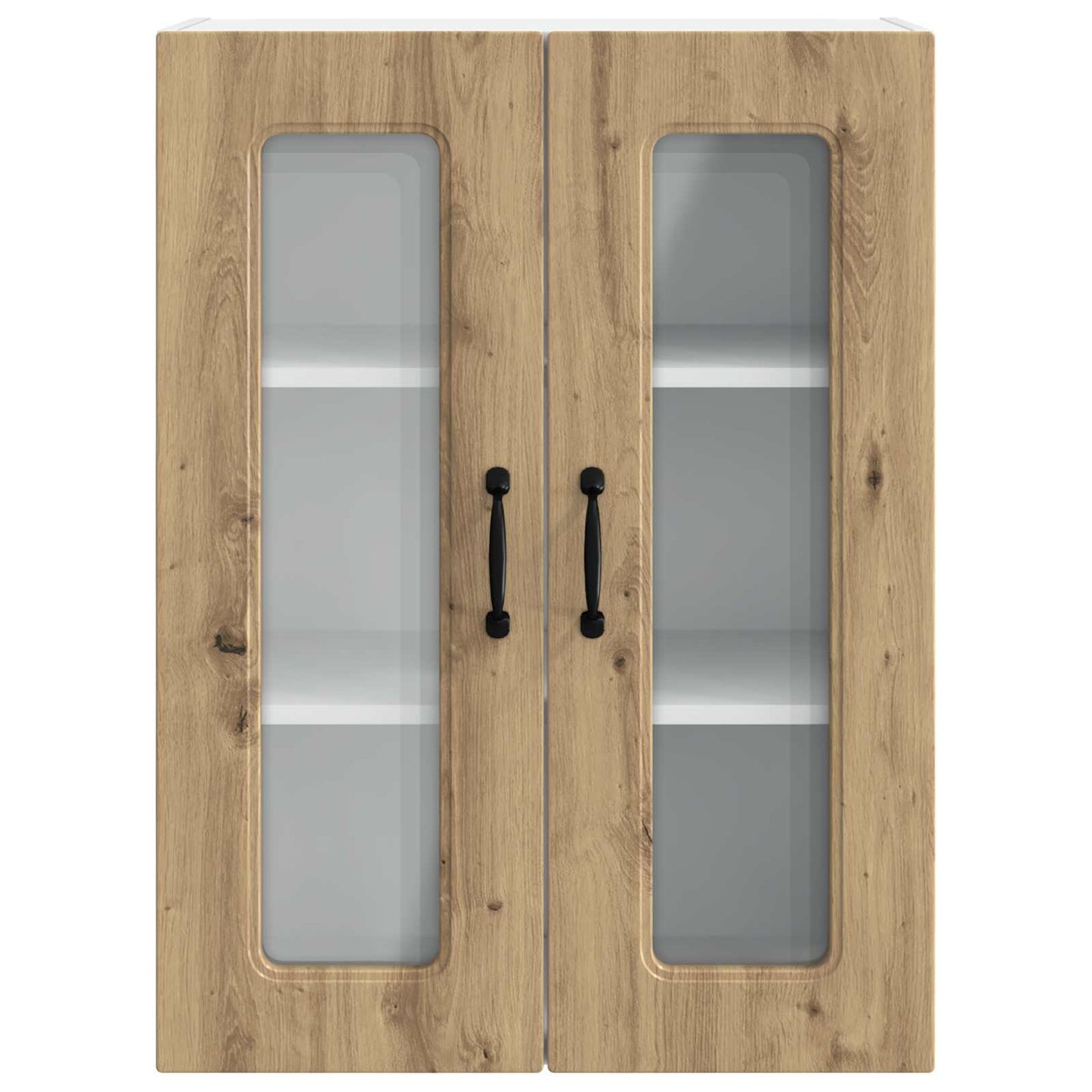 vidaXL Küchenschrank mit Speicher Kalmar Artisan-Eiche 60 x 31 x 80 cm