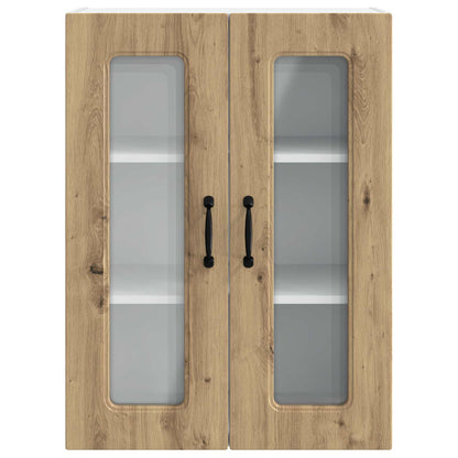 vidaXL Küchenschrank mit Speicher Kalmar Artisan-Eiche 60 x 31 x 80 cm