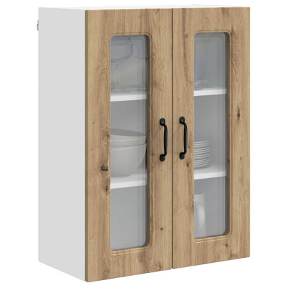vidaXL Küchenschrank mit Speicher Kalmar Artisan-Eiche 60 x 31 x 80 cm