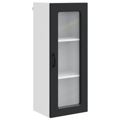 vidaXL Küchenschrank Kalmar Schwarz 40 x 31 x 100 cm Holzwerkstoff