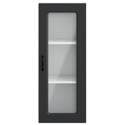 vidaXL Küchenschrank Kalmar Schwarz 40 x 31 x 100 cm Holzwerkstoff