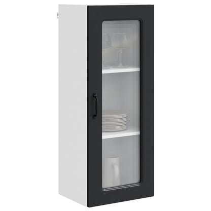 vidaXL Küchenschrank Kalmar Schwarz 40 x 31 x 100 cm Holzwerkstoff