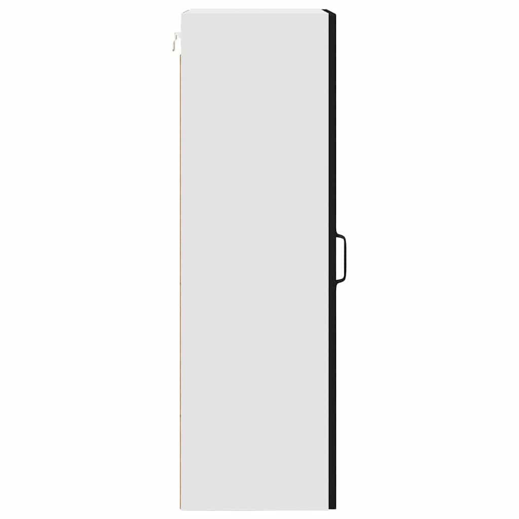 vidaXL Küchenschrank Kalmar Schwarz 40 x 31 x 100 cm Holzwerkstoff