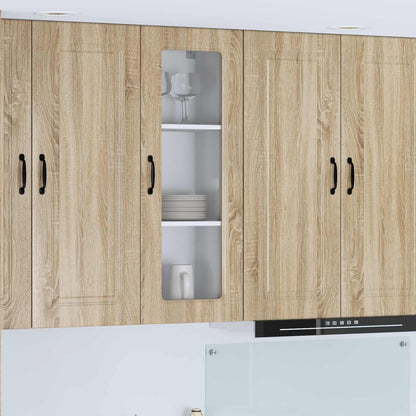 vidaXL Küchenschrank mit Speicher Kalmar Sonoma-Eiche 40 x 31 x 100 cm