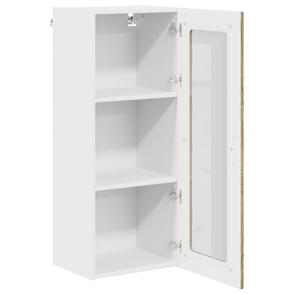 vidaXL Küchenschrank mit Speicher Kalmar Sonoma-Eiche 40 x 31 x 100 cm
