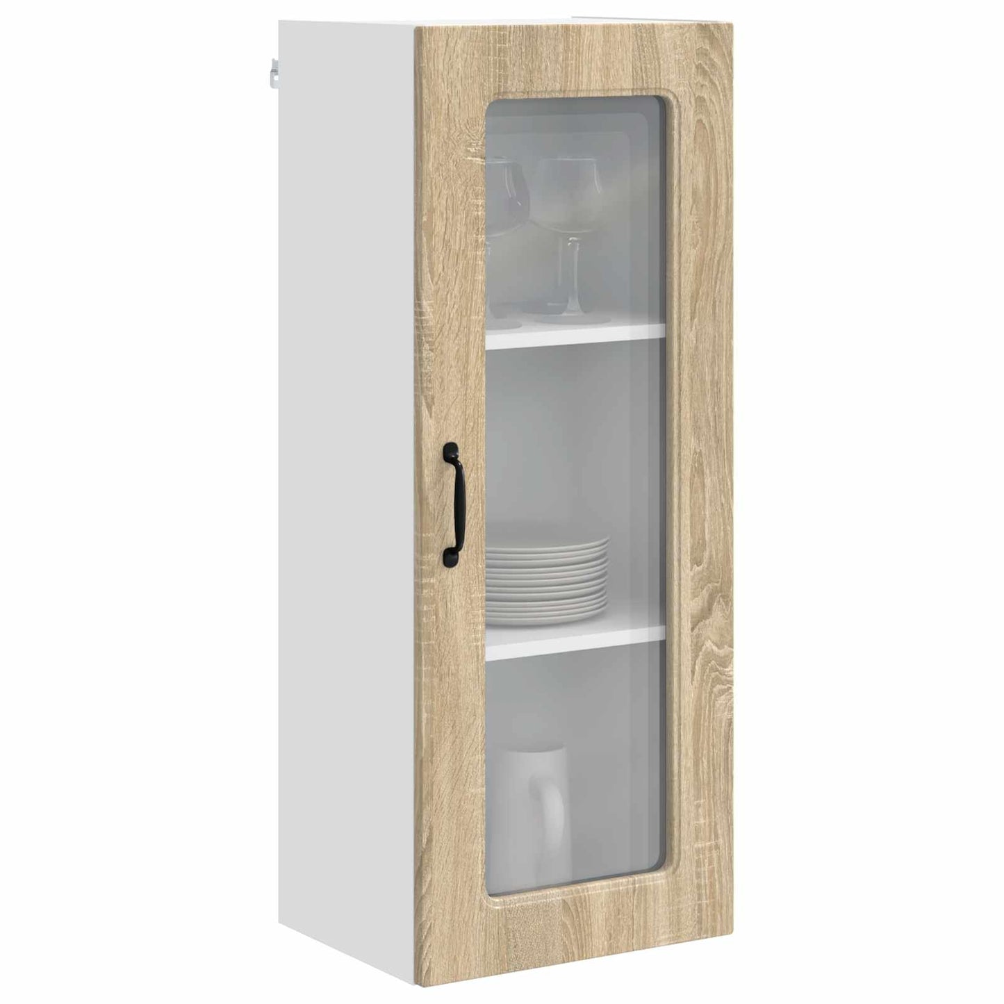 vidaXL Küchenschrank mit Speicher Kalmar Sonoma-Eiche 40 x 31 x 100 cm
