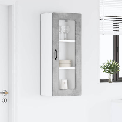 vidaXL Küchenschrank Kalmar Beton Grau 40 x 31 x 100 cm Holzwerkstoff