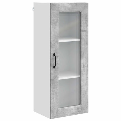 vidaXL Küchenschrank Kalmar Beton Grau 40 x 31 x 100 cm Holzwerkstoff