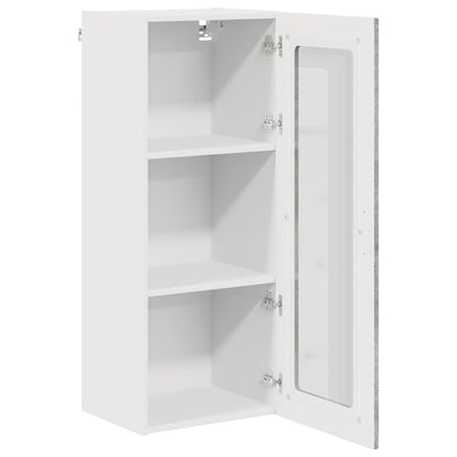 vidaXL Küchenschrank Kalmar Beton Grau 40 x 31 x 100 cm Holzwerkstoff