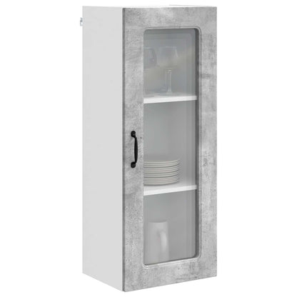 vidaXL Küchenschrank Kalmar Beton Grau 40 x 31 x 100 cm Holzwerkstoff