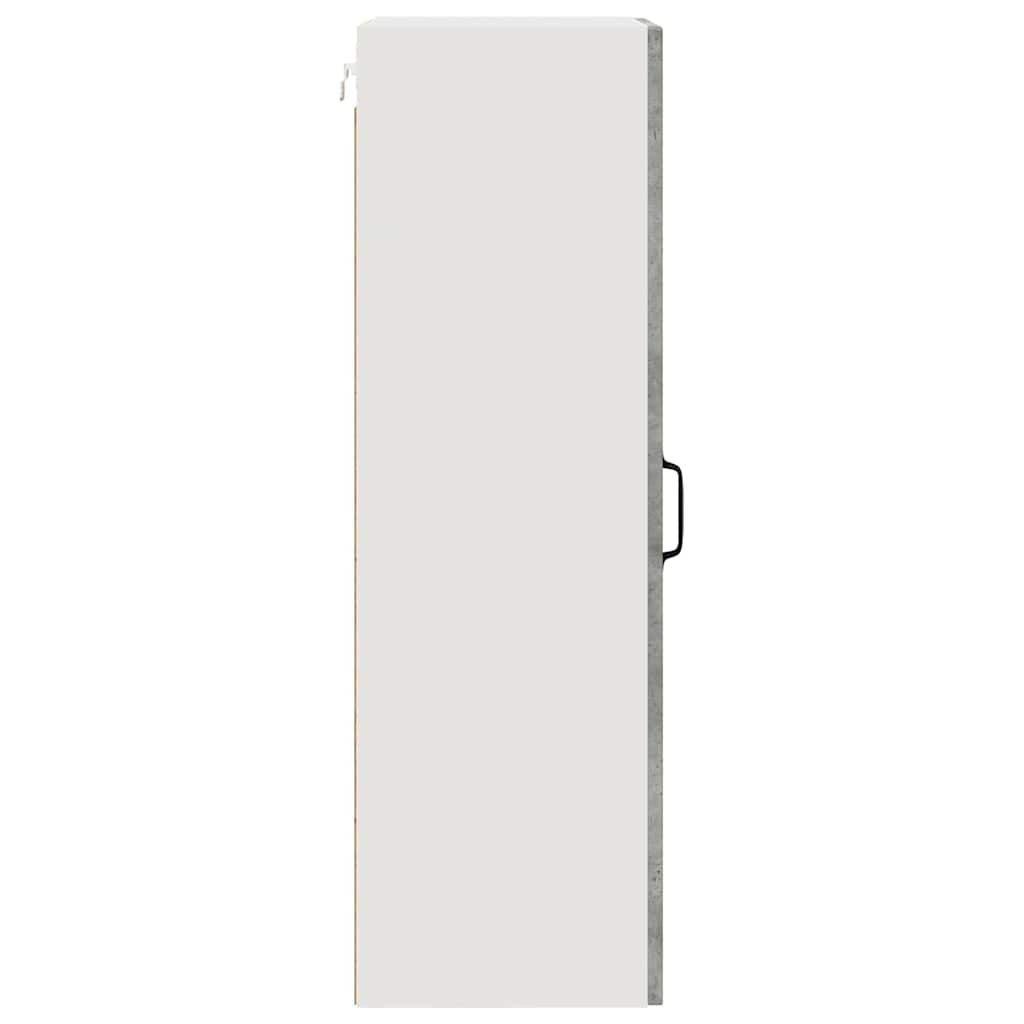vidaXL Küchenschrank Kalmar Beton Grau 40 x 31 x 100 cm Holzwerkstoff