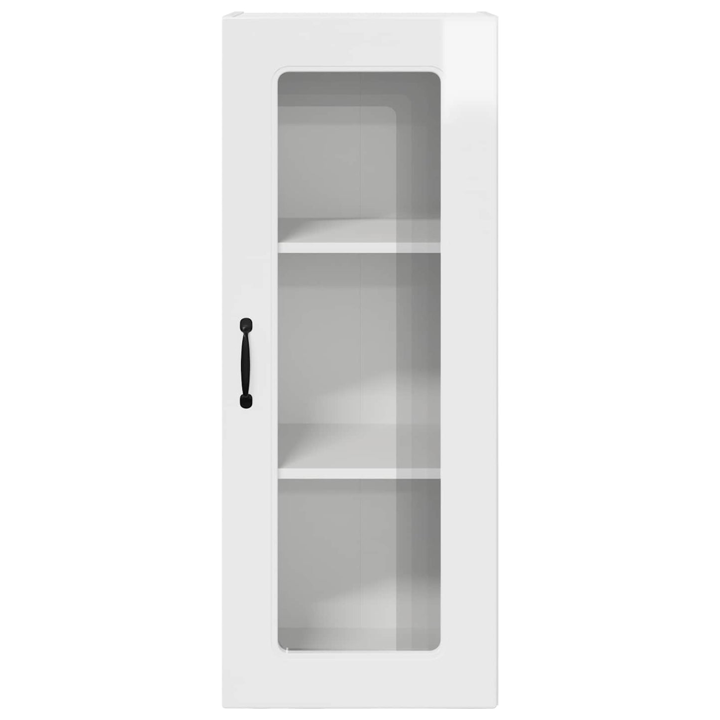 vidaXL Küchenschrank Kalmar Hochglanz Weiß 40 x 31 x 100 cm