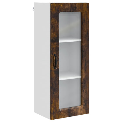 vidaXL Küchenschrank Kalmar Geräucherte Eiche 40 x 31 x 100 cm