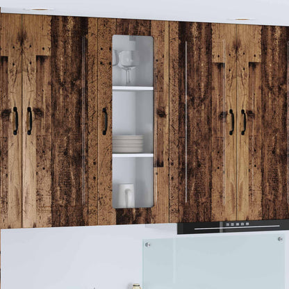 vidaXL Küchenschrank Kalmar Altholz 40 x 31 x 100 cm Holzwerkstoff