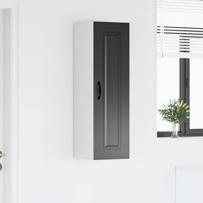 vidaXL Küchenschrank Kalmar Schwarz 30 x 31 x 100 cm Holzwerkstoff