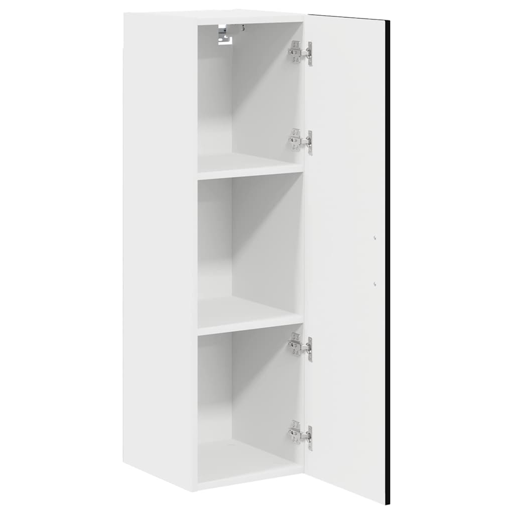 vidaXL Küchenschrank Kalmar Schwarz 30 x 31 x 100 cm Holzwerkstoff