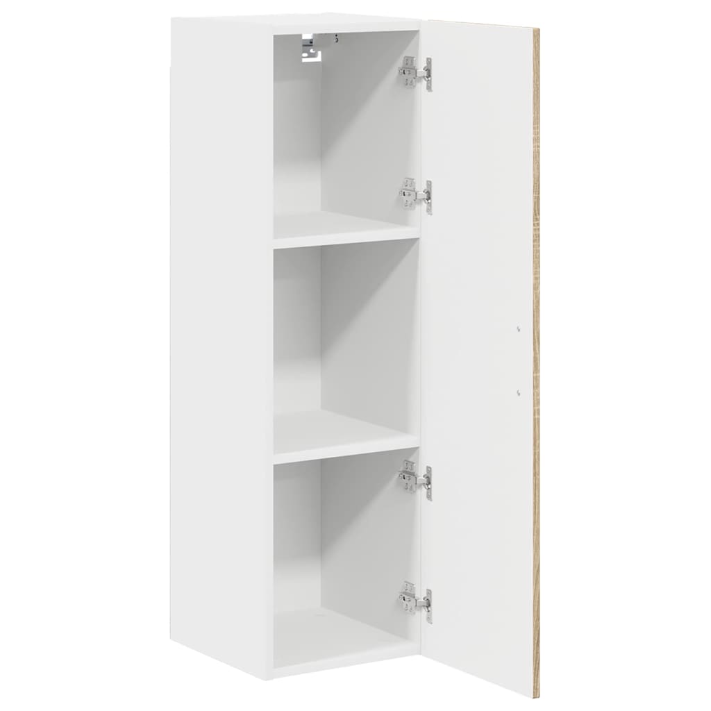 vidaXL Küchenschrank mit Speicher Kalmar Sonoma-Eiche 30 x 31 x 100 cm