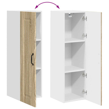 vidaXL Küchenschrank mit Speicher Kalmar Sonoma-Eiche 30 x 31 x 100 cm