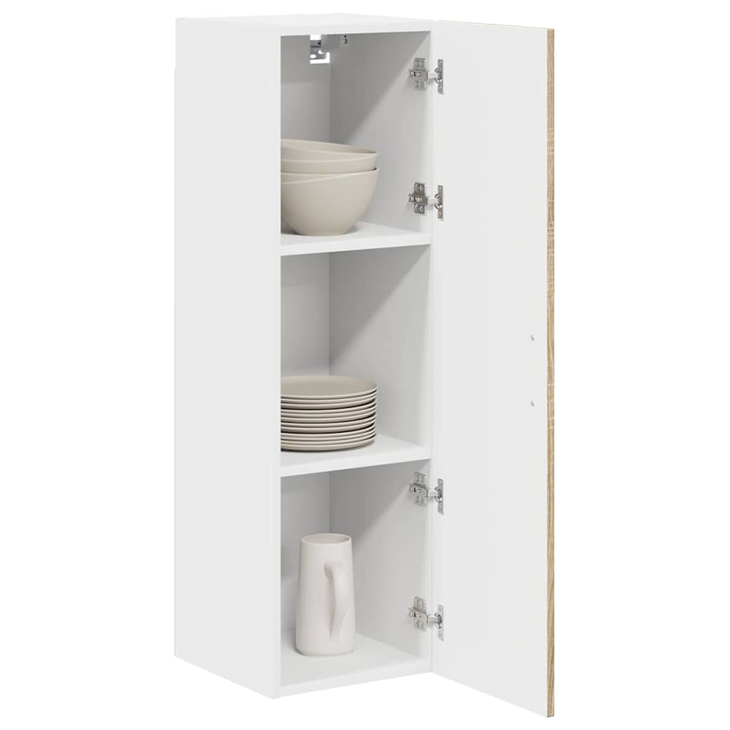 vidaXL Küchenschrank mit Speicher Kalmar Sonoma-Eiche 30 x 31 x 100 cm