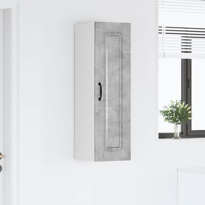 vidaXL Küchenschrank Kalmar Beton Grau 30 x 31 x 100 cm Holzwerkstoff