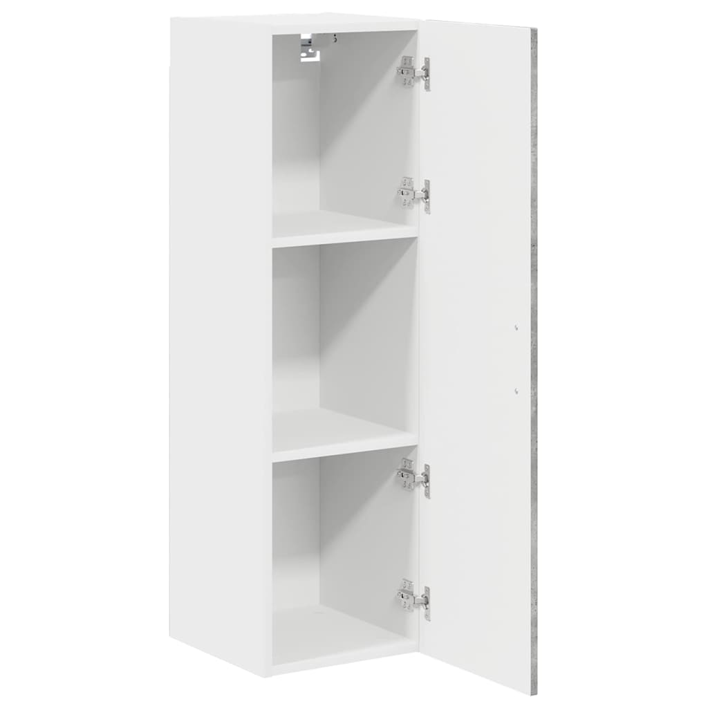 vidaXL Küchenschrank Kalmar Beton Grau 30 x 31 x 100 cm Holzwerkstoff