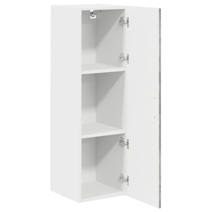 vidaXL Küchenschrank Kalmar Beton Grau 30 x 31 x 100 cm Holzwerkstoff