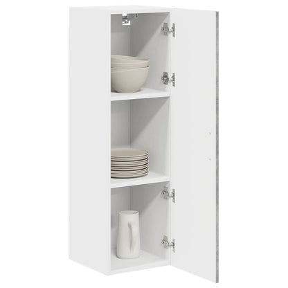 vidaXL Küchenschrank Kalmar Beton Grau 30 x 31 x 100 cm Holzwerkstoff