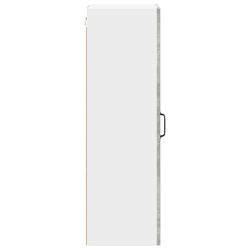 vidaXL Küchenschrank Kalmar Beton Grau 30 x 31 x 100 cm Holzwerkstoff