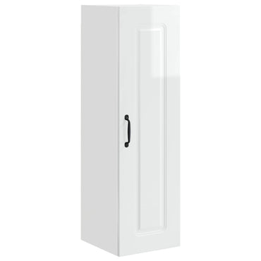 vidaXL Meuble de cuisine Kalmar Blanc brillant 30 x 31 x 100 cm