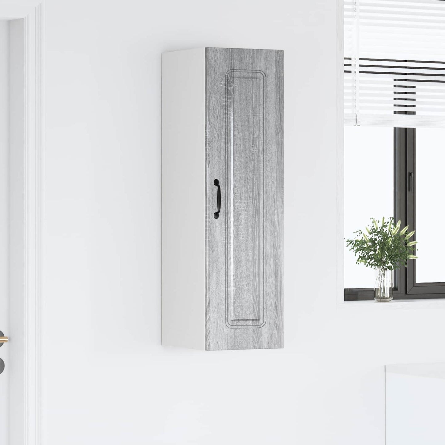 vidaXL Küchenschrank Kalmar Graues Sonoma 30 x 31 x 100 cm