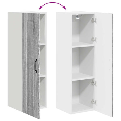 vidaXL Küchenschrank Kalmar Graues Sonoma 30 x 31 x 100 cm