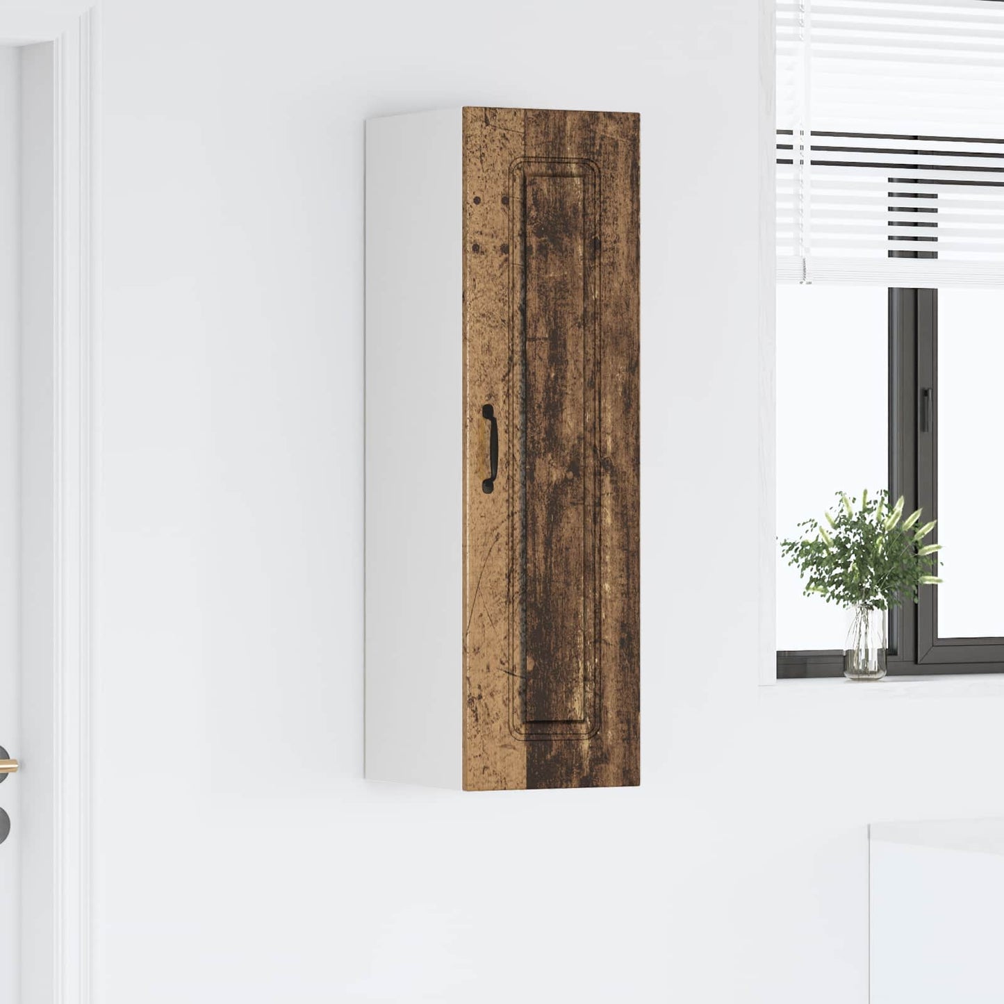 vidaXL Küchenschrank Kalmar Altholz 30 x 31 x 100 cm Holzwerkstoff