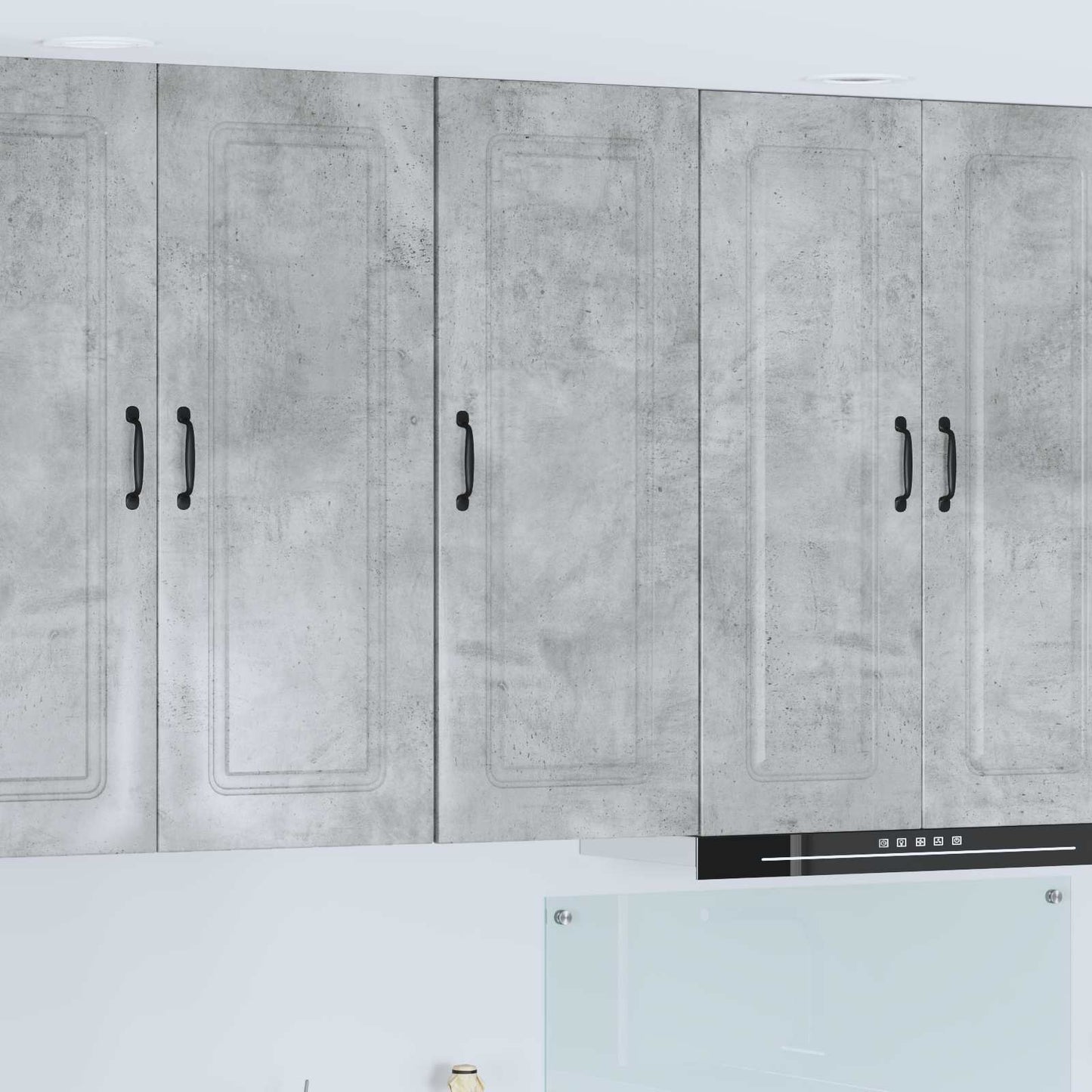 vidaXL Küchenschrank Kalmar Beton Grau 40 x 31 x 100 cm Holzwerkstoff