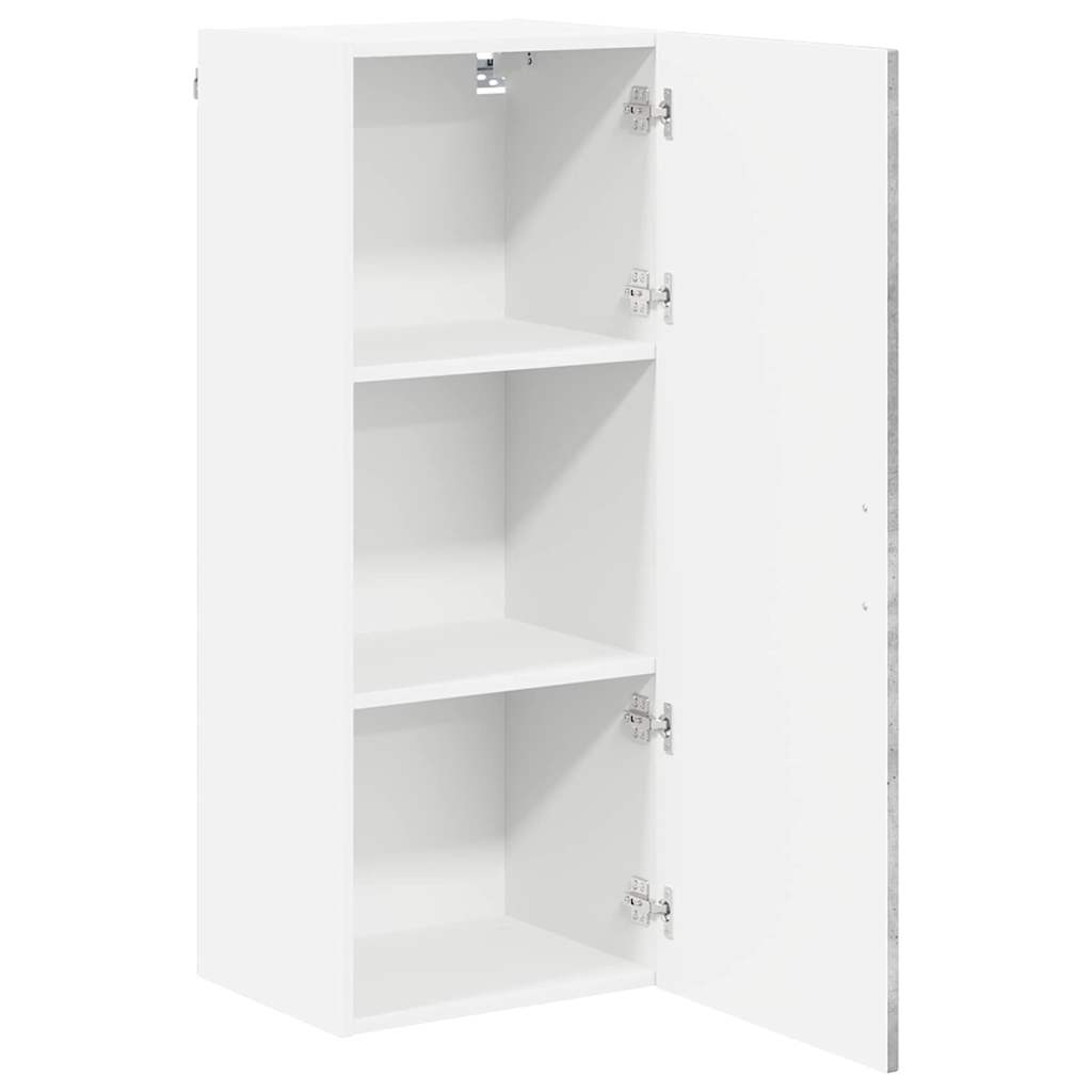vidaXL Küchenschrank Kalmar Beton Grau 40 x 31 x 100 cm Holzwerkstoff