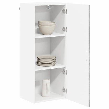 vidaXL Küchenschrank Kalmar Beton Grau 40 x 31 x 100 cm Holzwerkstoff