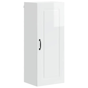vidaXL Küchenschrank Kalmar Hochglanz Weiß 40 x 31 x 100 cm