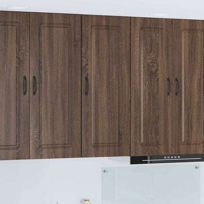 vidaXL Küchenschrank Kalmar Braun Eichen-Optik 40 x 31 x 100 cm