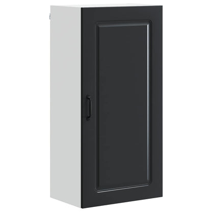 vidaXL Küchenschrank Kalmar Schwarz 50 x 31 x 100 cm Holzwerkstoff