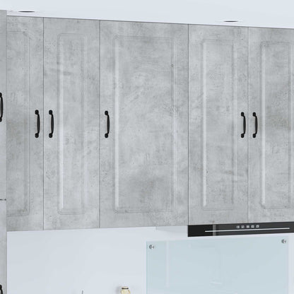 vidaXL Küchenschrank Kalmar Beton Grau 50 x 31 x 100 cm Holzwerkstoff