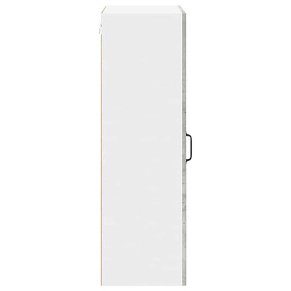 vidaXL Küchenschrank Kalmar Beton Grau 50 x 31 x 100 cm Holzwerkstoff