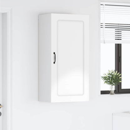 vidaXL Küchenschrank Kalmar Hochglanz Weiß 50 x 31 x 100 cm